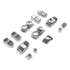 Hand Control Switch Housing Button Cap Chrome for Harley Road Electra (2009-2023)