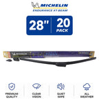 Set of 2 Michelin Endurance XT Beam Wiper Blades 28" for All-Weather