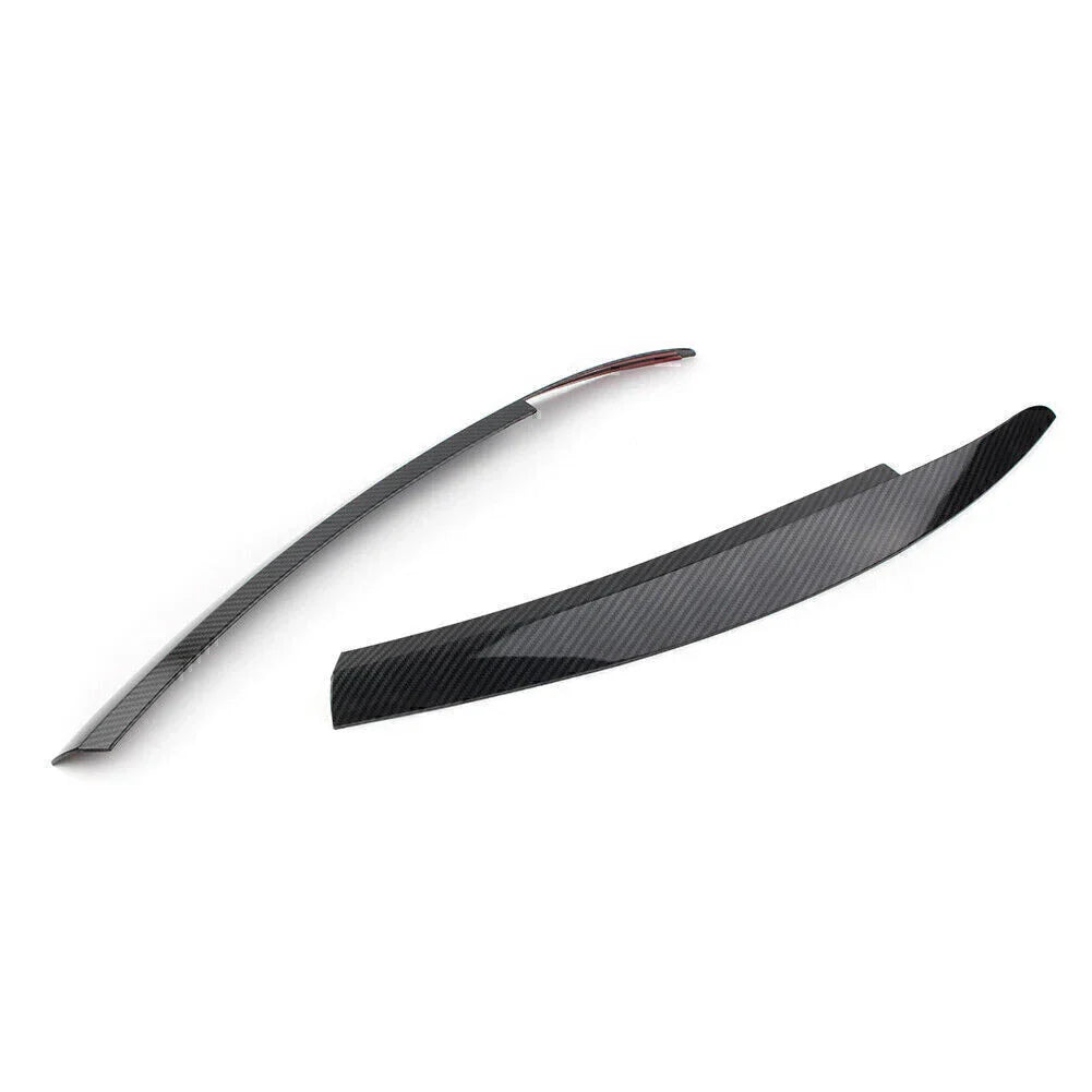 Carbon Fiber Head Light Eyelid Cover Trim for VW Scirocco (2009-2017)