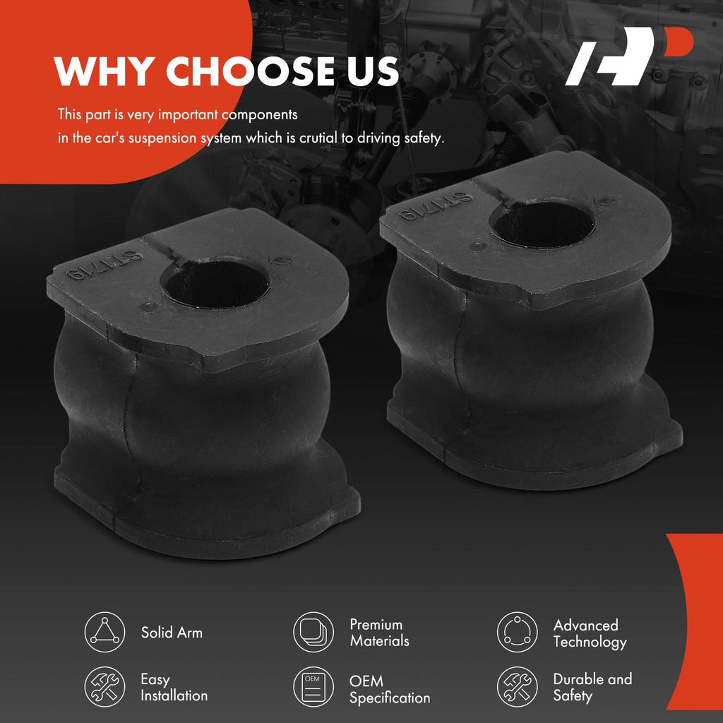 2X Rear Sway Bar Bushings for Honda Civic (2013–2015)