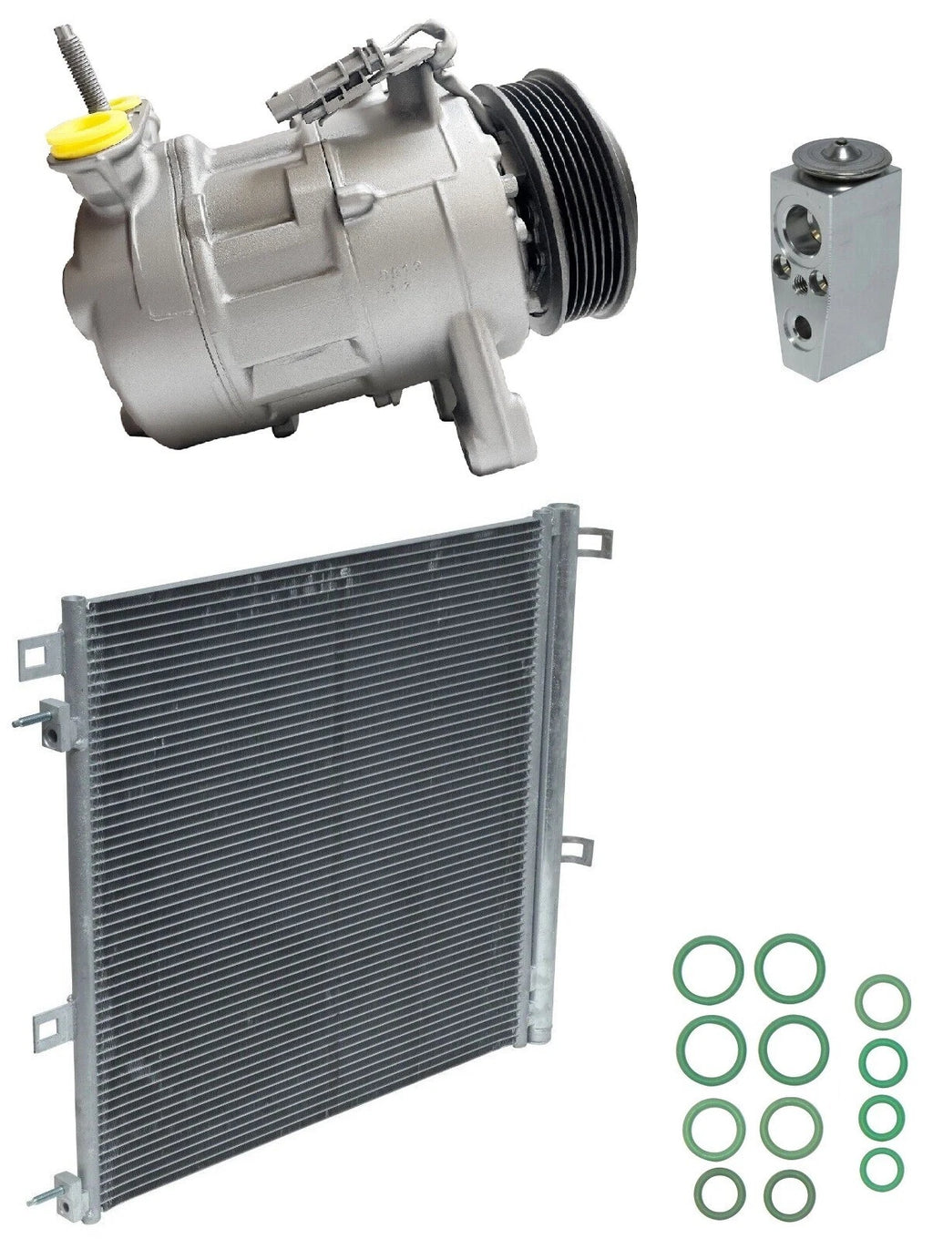 AC Compressor Kit With Condenser for Chevrolet Blazer 3.6L (2019–2019)