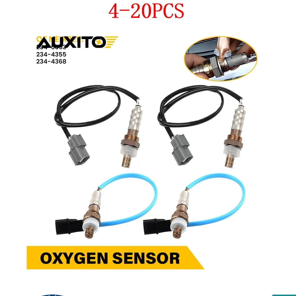 Oxygen O2 Sensor Set of 2 for Honda Odyssey (2007–2010) 3.5L 4-40X