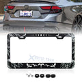 Universal License Plate Frame for Stainless Steel (2010–2025)