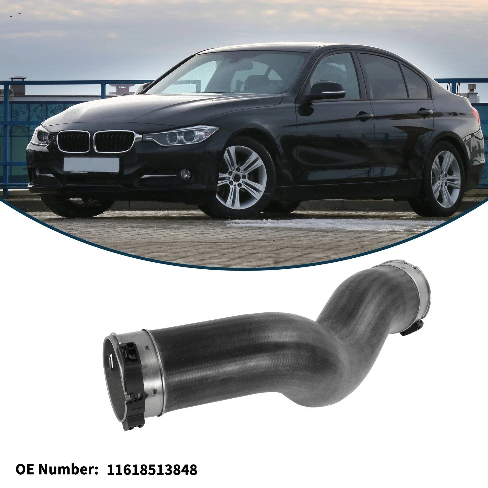 Radiator Hose Rubber for BMW 1 Series F20 F21 (2015-2019)