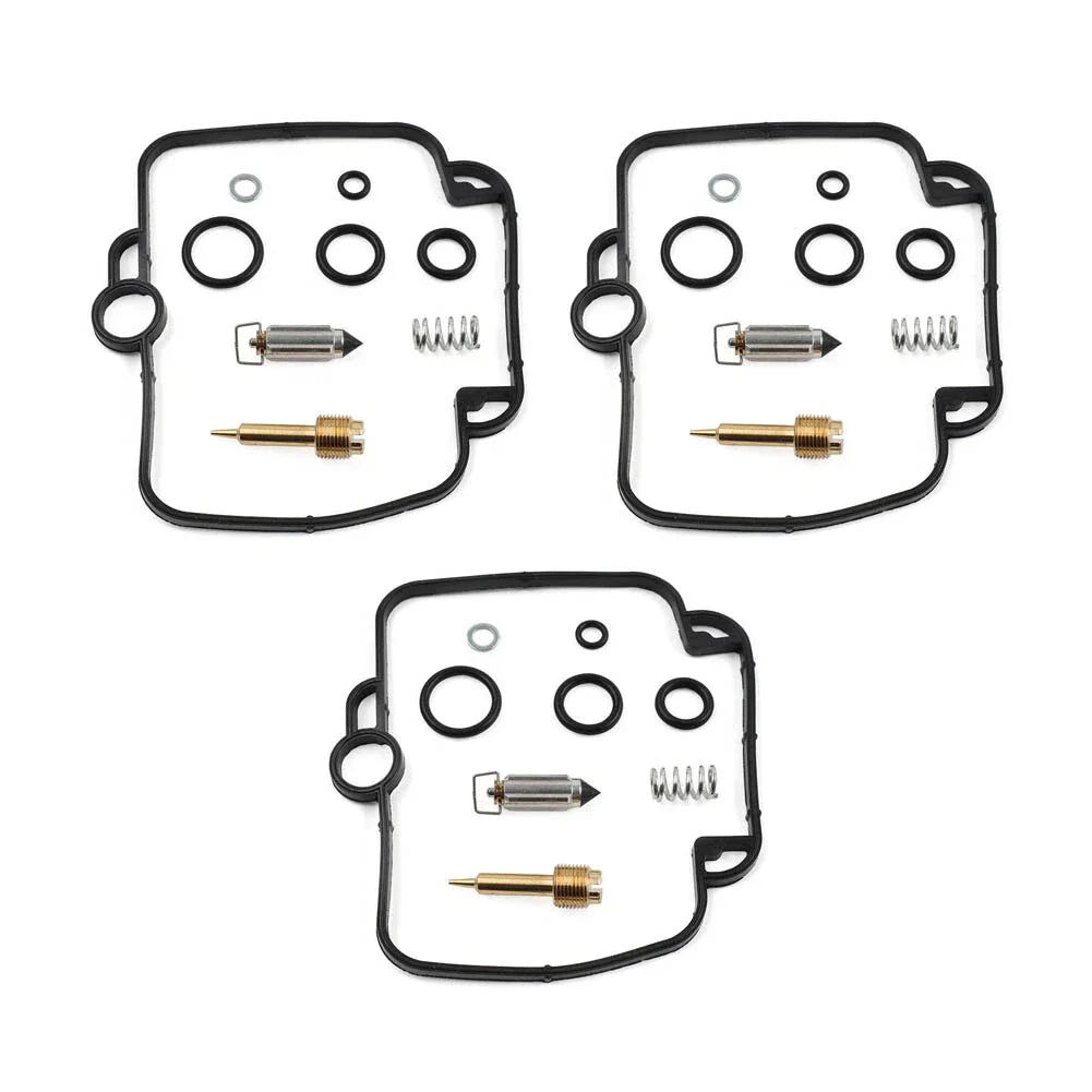 3 x Carburetor Repair Kit for Daytona 750, Tiger 885, Trophy 900, Sprint (1991-2004)