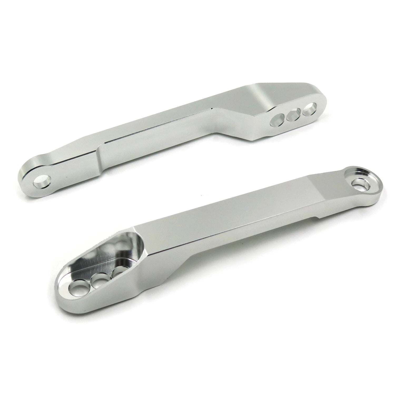 CNC Lowering Links for Kawasaki ZX14R (2006–2012) Silver