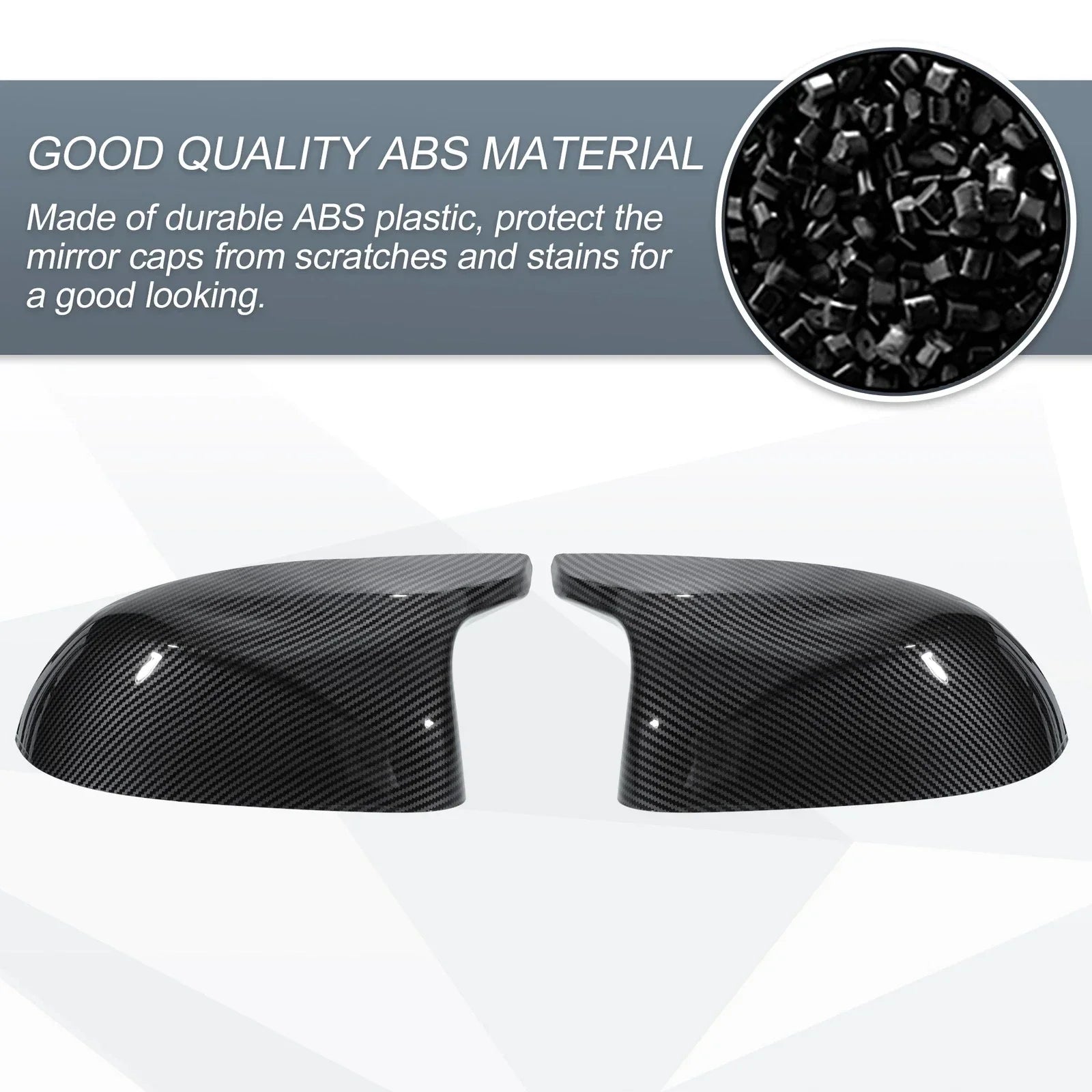 Carbon Fiber Door Mirror Cover Caps for BMW X5 X6 X3 X4