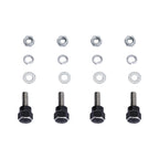 Set of 4 Hex License Plate Frame Bolts for Harley Touring, Street Glide, Softail