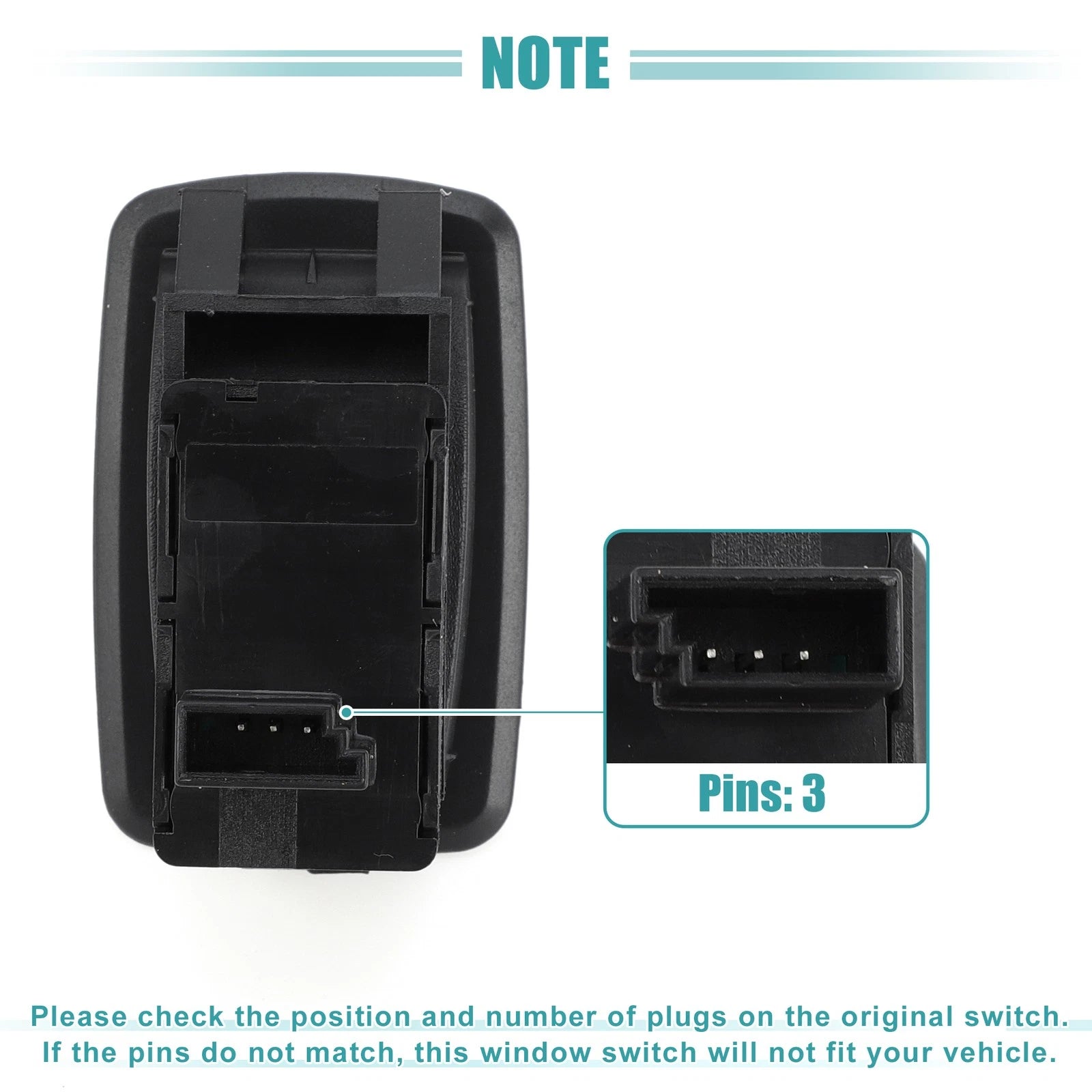 Power Window Switch for BMW 328i (2007–2013) No. 61316945874