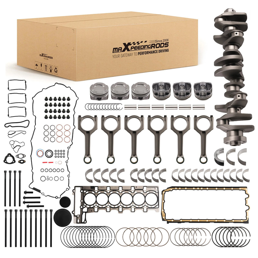 N55 3.0L Engine Overhaul Rebuild Kit for BMW (2011–2017)