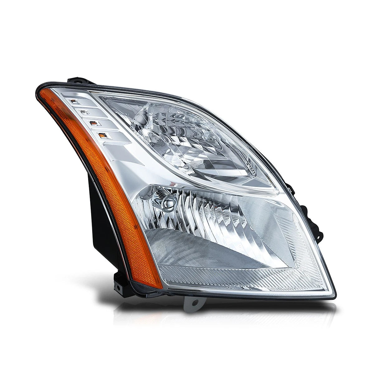 Right Side Headlight Lamp Chrome for Nissan Sentra (2010–2012)