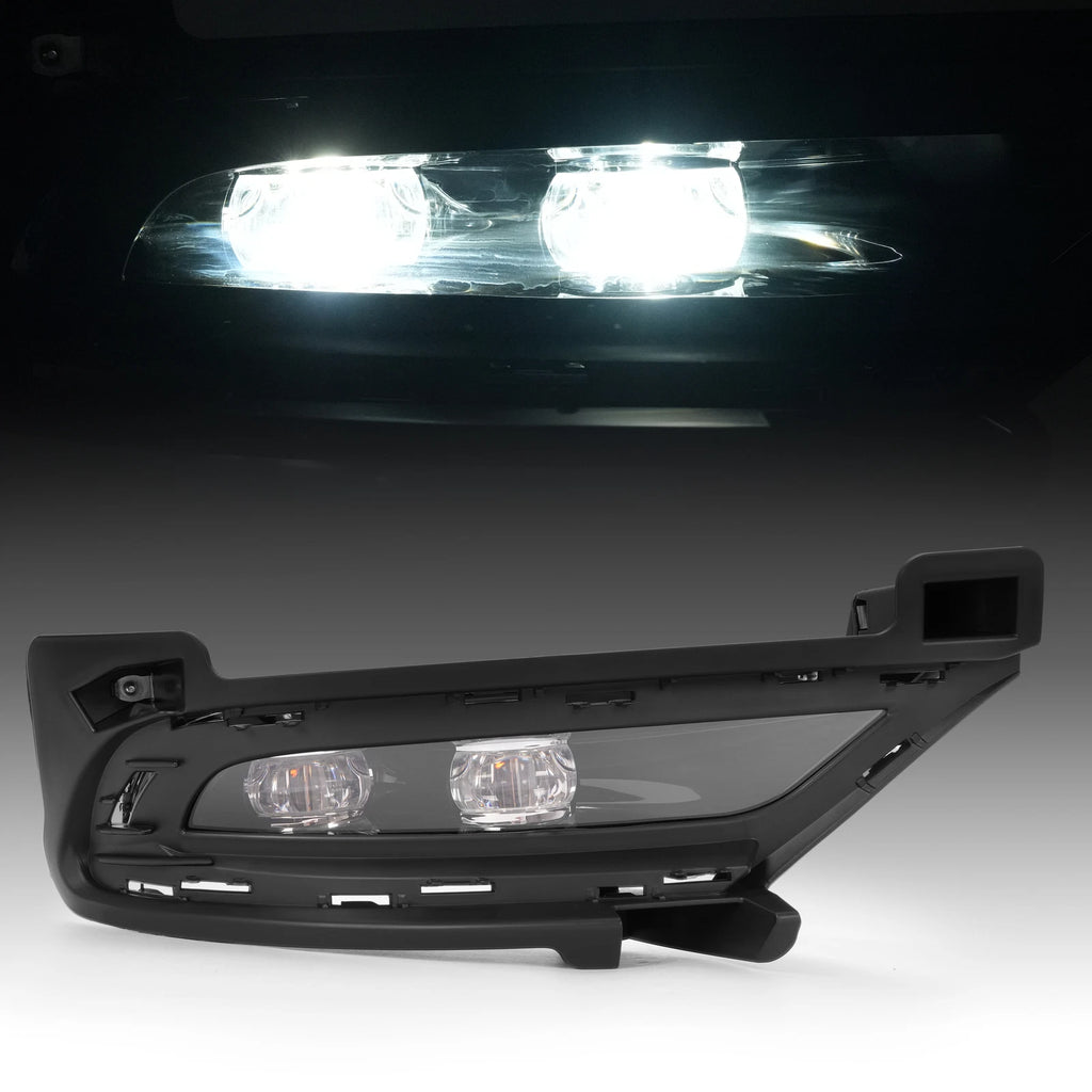 LED Fog Light for Chrysler 300 (2015-2024) Passenger Side with Bezel