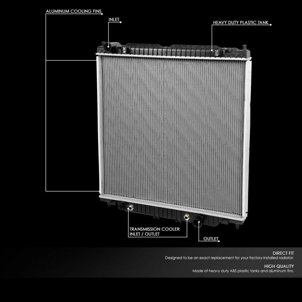 Aluminum Core Radiator DPT-2886 for Ford F150 (2003–2004) F250 F350 (2005–2007)
