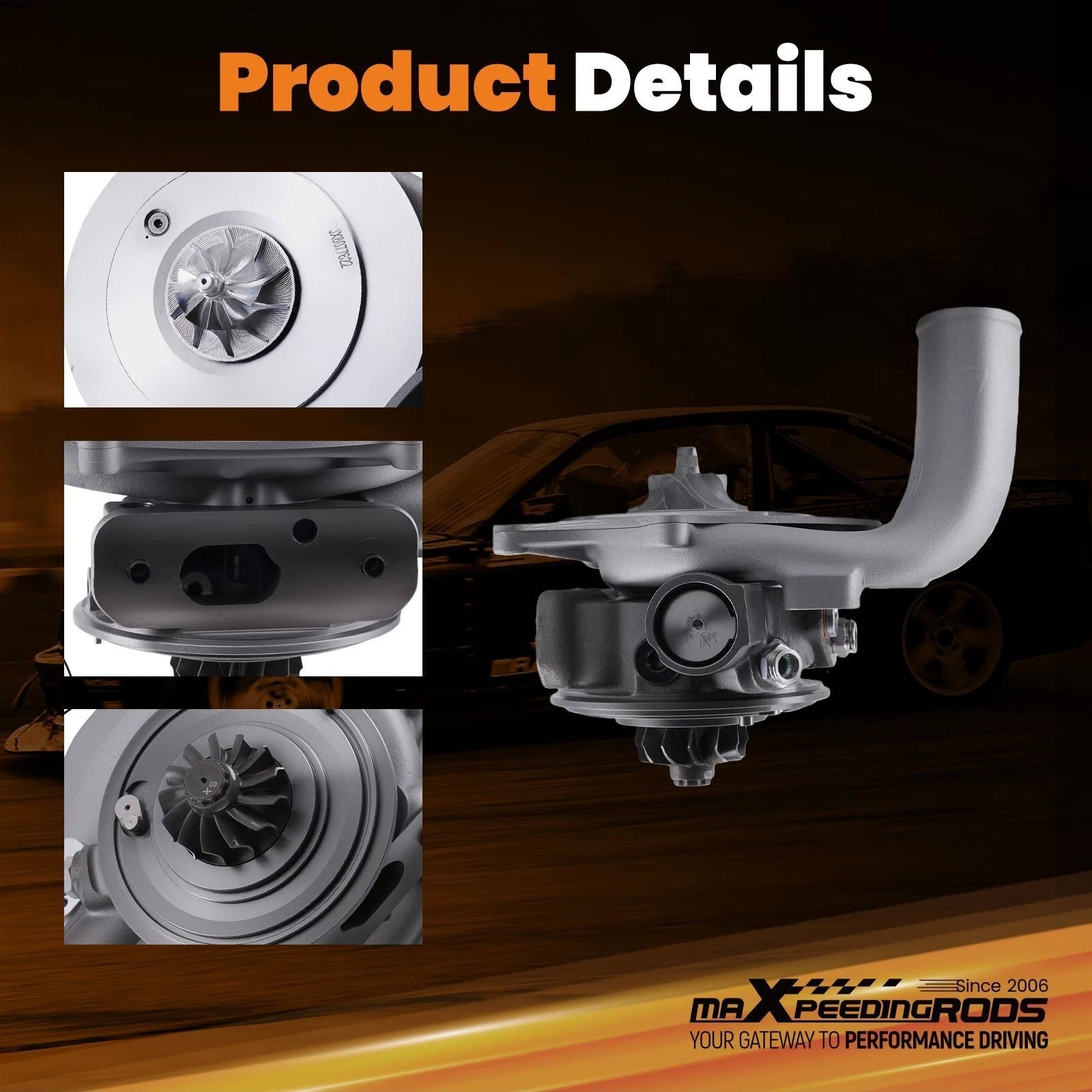 Billet Turbo Cartridge for Ford F-250 F-350 F-450 6.7L (2011–2014) BC3Q9G438DF