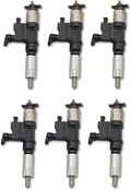 Set of 6 Fuel Injectors for Isuzu 6WG1 6WF1 (8-98282514-0, 295050-2160)
