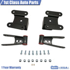 2"–4" Drop Shackles Lowering Kit for Dodge Ram 2500 3500 (1994–2002)