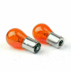 4X Turn Signal Lens Bulbs for Softail Dyna Sportsters (2002–Present) Orange T9
