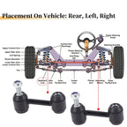 2X Rear Stabiliser Sway Bar Link for Buick LaCrosse, Saab 9-5 (No.K750521)