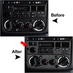 AC Climate Control Panel Cover Trim for BMW 3 Series (1994-1996)
