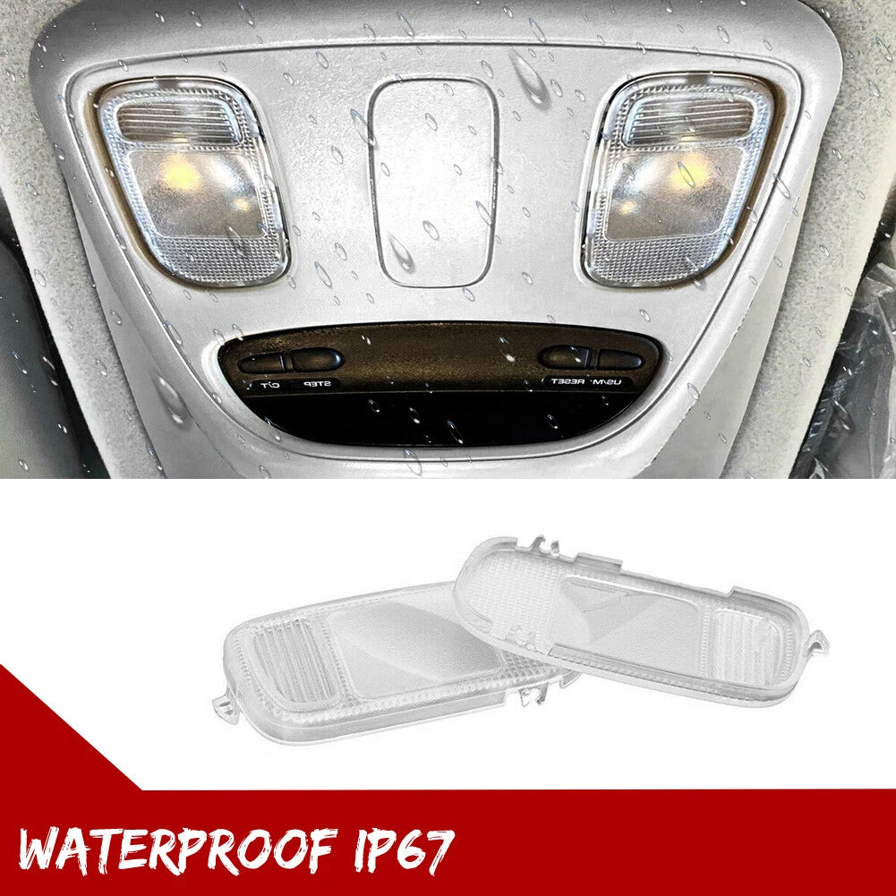 Pair Clear Lens Covers for Dodge Ram 1500 2500 3500 (2002–2008)