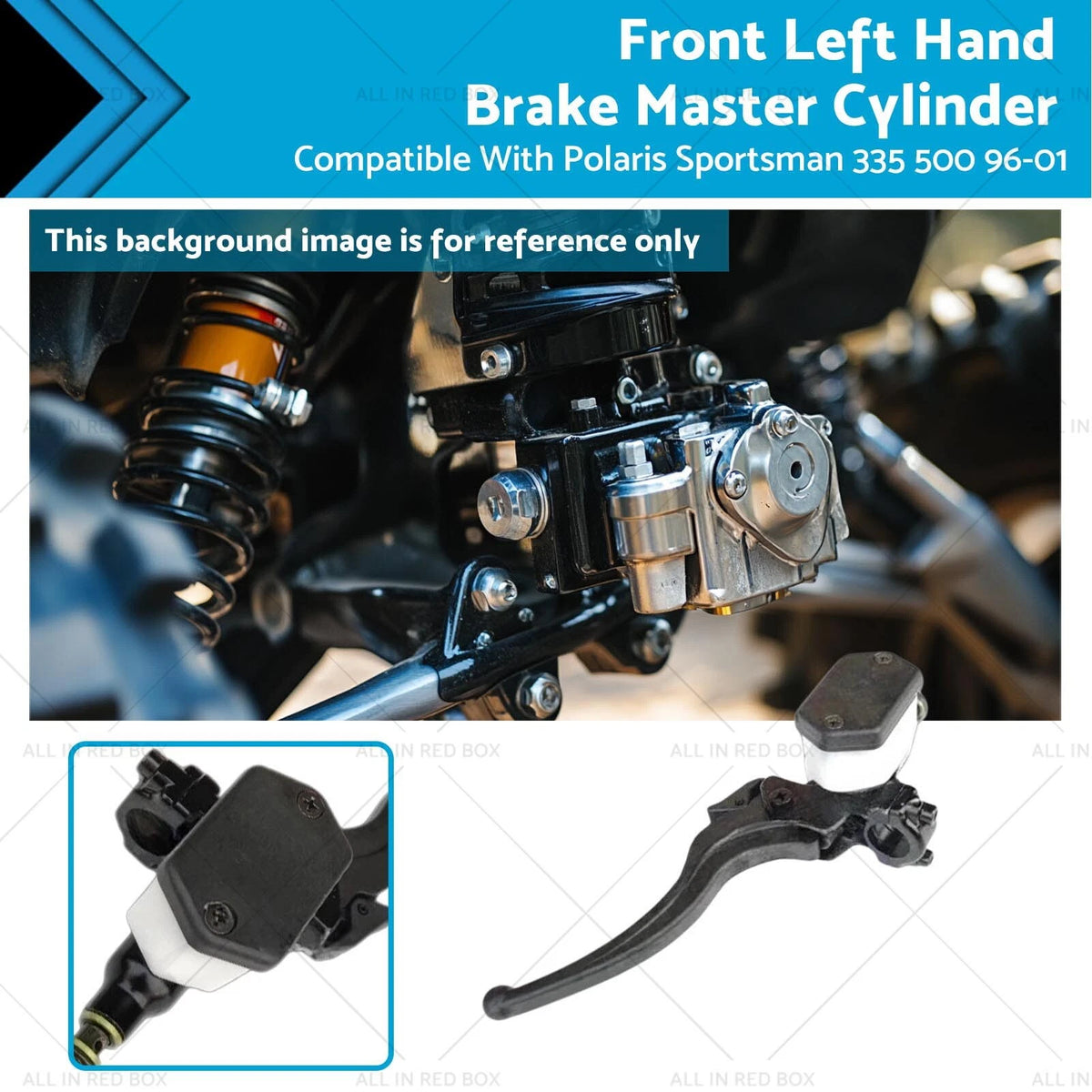 Left Hand Brake Master Cylinder for Polaris Sportsman 335 (1996–2001) 2050078