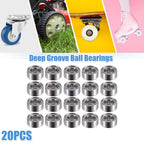 20pcs 683ZZ Deep Groove Ball Bearings for Various Models (3x7x3mm)