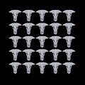 25pcs Door Weatherstrip Clips for GM (Fits 3/16" Hole)
