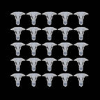 25pcs Door Weatherstrip Clips for GM (Fits 3/16" Hole)
