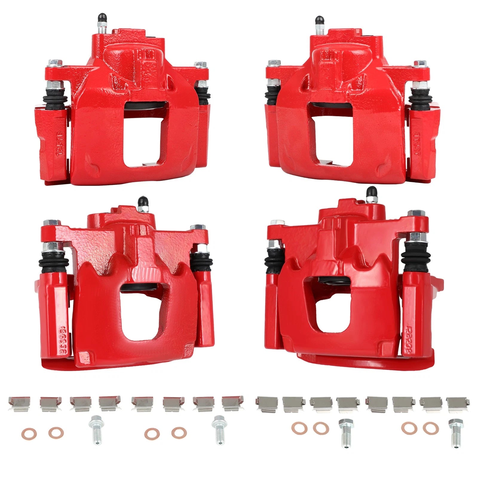Brake Calipers Front Rear Kit for Dodge Nitro Jeep Liberty (2007–2012)