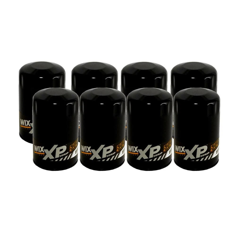 Set of 8 Wix XP Engine Oil Filters for Chrysler Dodge Ford Jaguar Jeep Lincoln