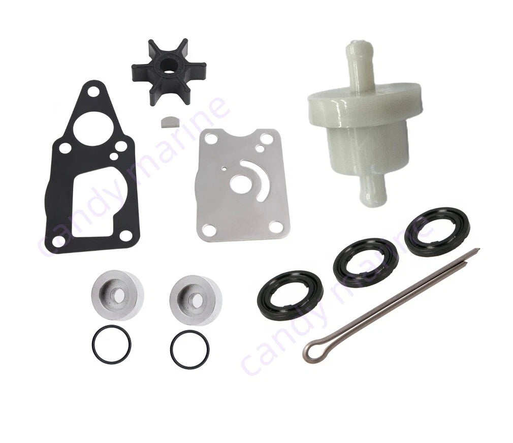 Maintenance Service Kit for Suzuki Outboard DF 4HP 5HP 6HP (17400-91860, 17400-91830)
