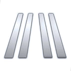 Chrome Pillar Post Covers 4 Piece Replacement for BMW 5 Series (2004–2010)