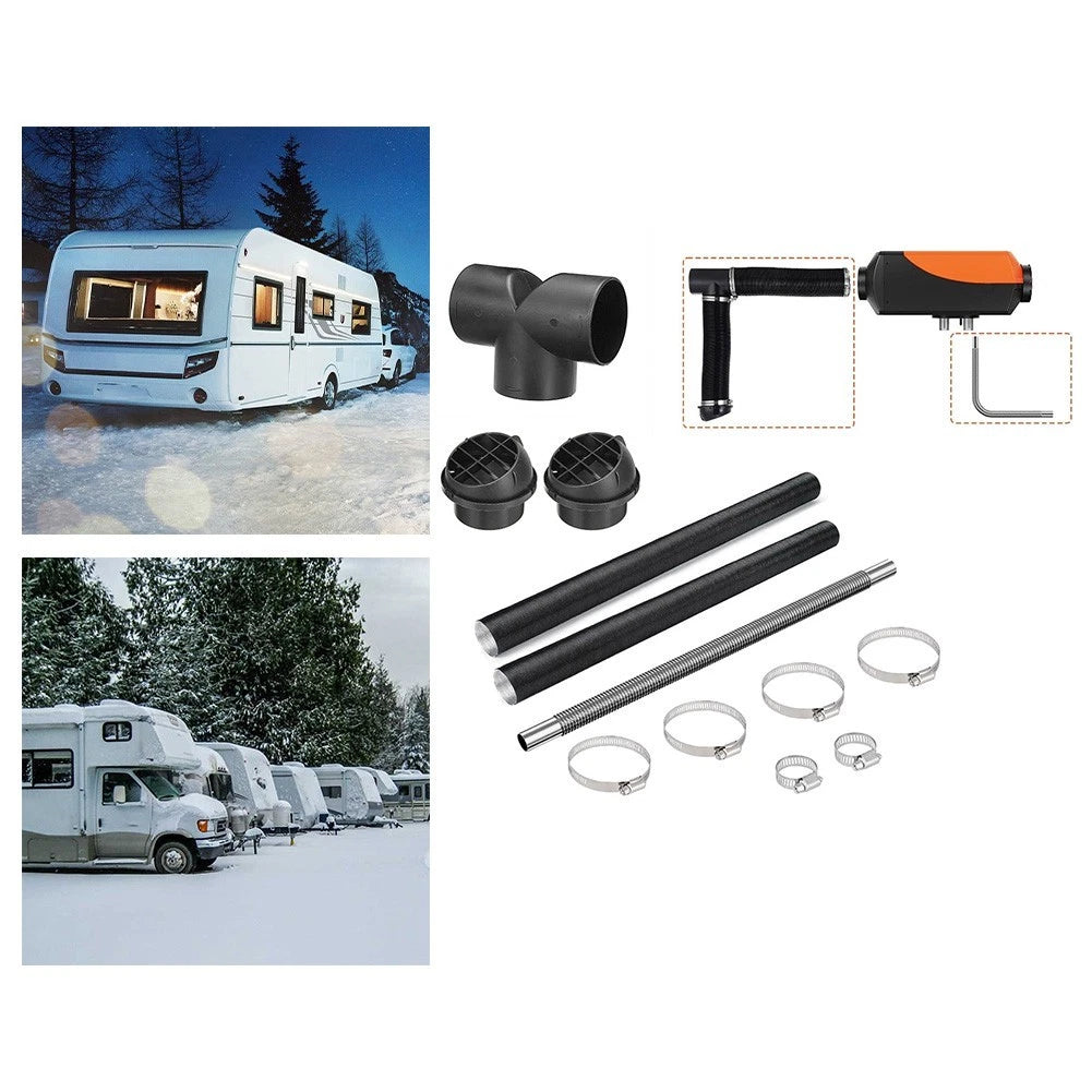Ducting Kit for Diesel Heater 2KW 5KW 8KW with Extendable Air Outlet