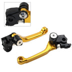 CNC Brake Clutch Levers  Gold for Honda CRF250R CRF450R (2007-2020)