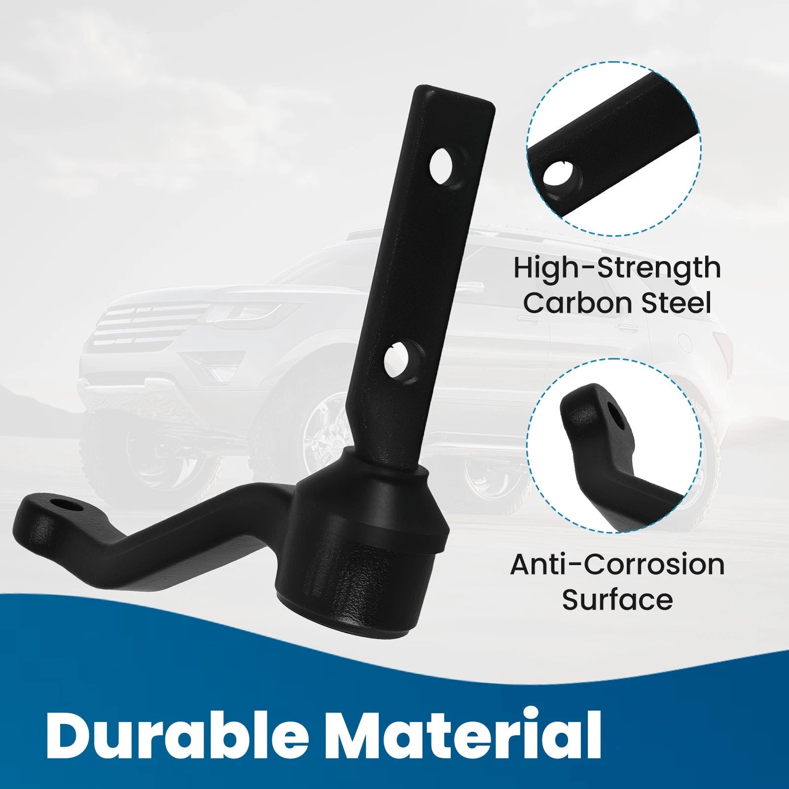 K6187T Front Steering Idler Arm for Chevy Blazer Malibu GMC Jimmy (1995–2005)