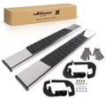 Black Running Boards Kit for Silverado Sierra 1500-3500HD (2007–2019)