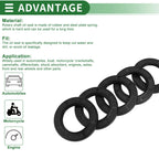 Oil Seal for Various Models (45x72x8mm, NBR Rubber, High Pressure)