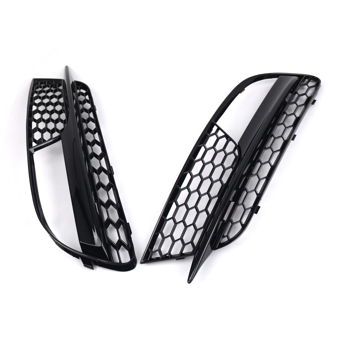 Set of 2 Front Lower Bumper Grill Fog Light Covers for Audi A5 (2011–2016)