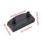 Set of 50 Replacement Plastic Bed Slat Connectors 55mm Length