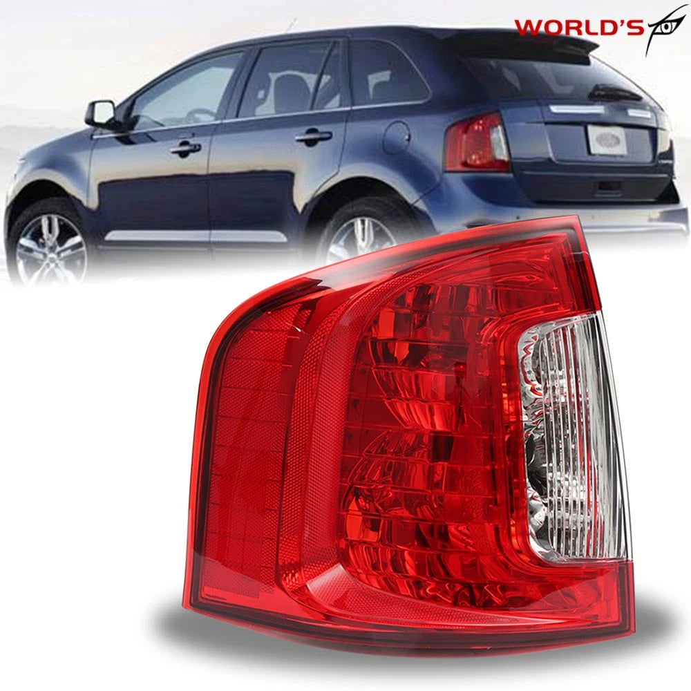 Tail Lights for Ford Edge (2011–2014) Clear Halogen Driver Left Side