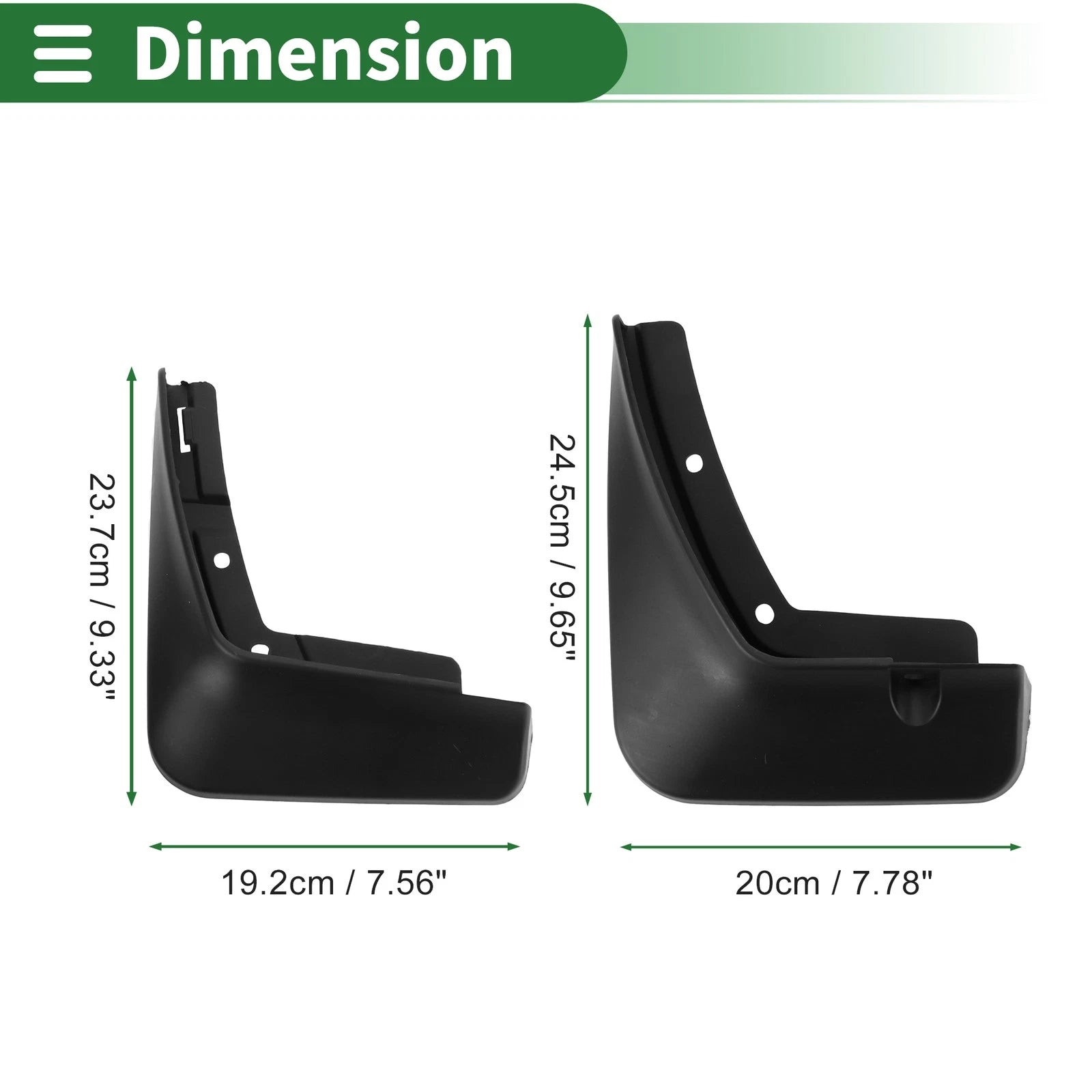 Mud Flaps Splash Guards for Kia K8 (2022–2024) W/ Mount Accessories