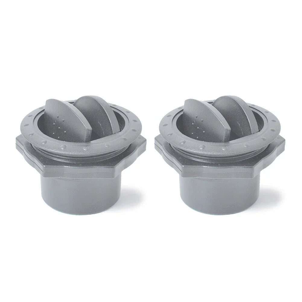 60mm Vent Air Outlet Round Ceiling for RV Bus ATV A/C Gray