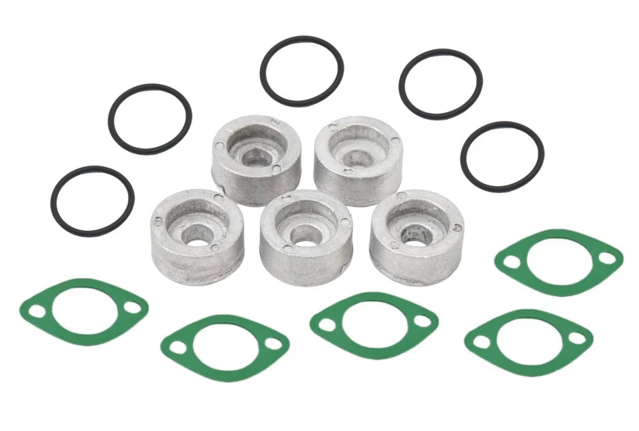 5X Suzuki Marine Outboard Anode & Gasket Set 55321-87J00 09280-22019 11265-87E10
