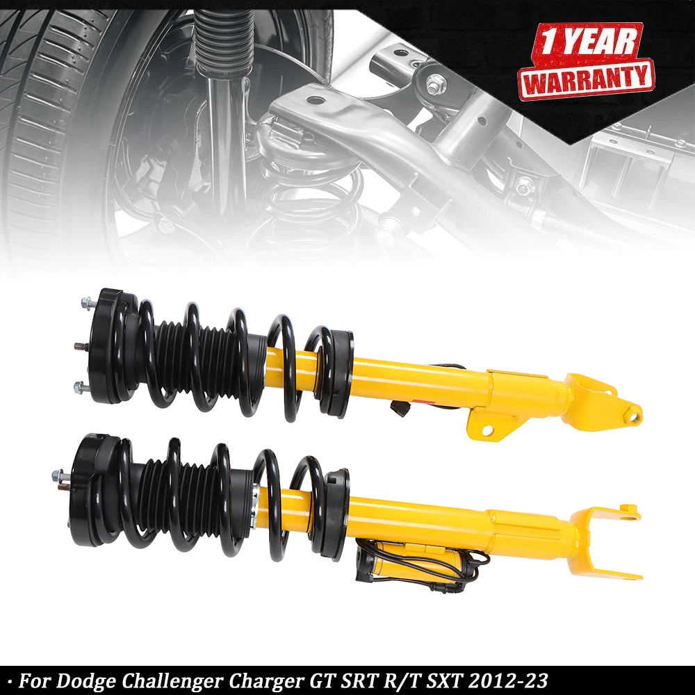 2X Front Shock Struts for Dodge Challenger Charger (2012â2023)