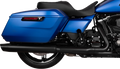 Freedom Seat for Harley-Davidson (2014–2023) - Vinyl - Double Diamond Black Stitch