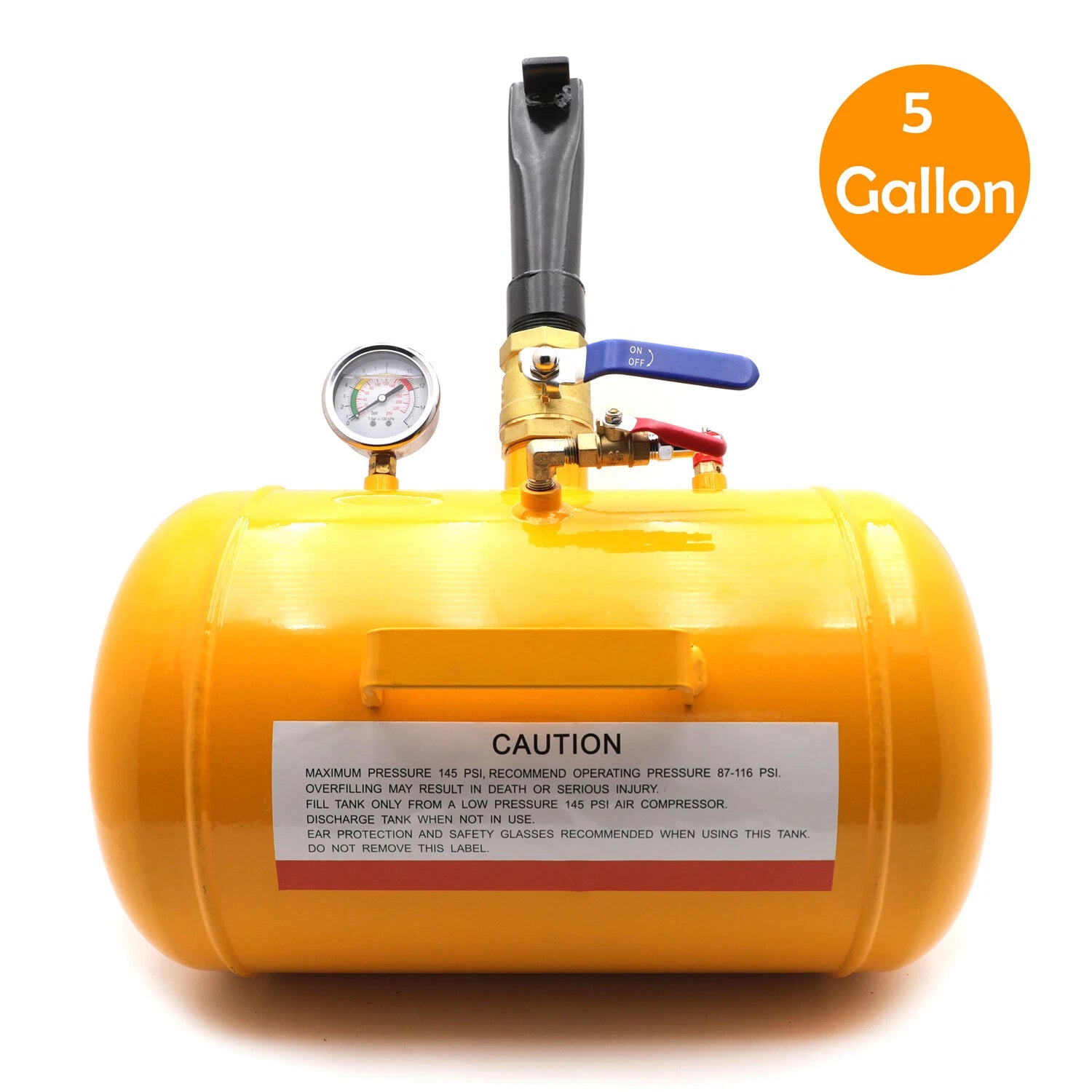 5 Gallon Air Tire Bead Seater Blaster Tool for Truck ATV (145PSI)