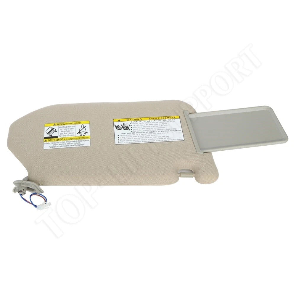 Sun Visor Set for Infiniti JX35 QX60 Pathfinder (Gray)