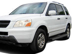 Running Boards for Acura MDX Honda Pilot (2003-2008) - 5 Inch Matte Black
