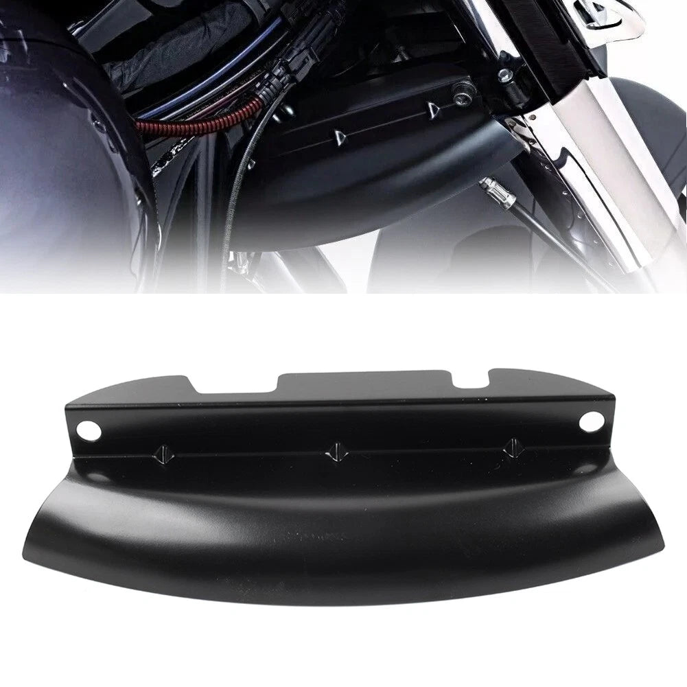 Lower Triple Tree Wind Deflector for Harley Road King, Street Glide (2014–2023) Black