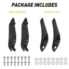 Door Handle Interior Pull Cover Black for BMW 3 4 Series M3 M4 (2013–2018)
